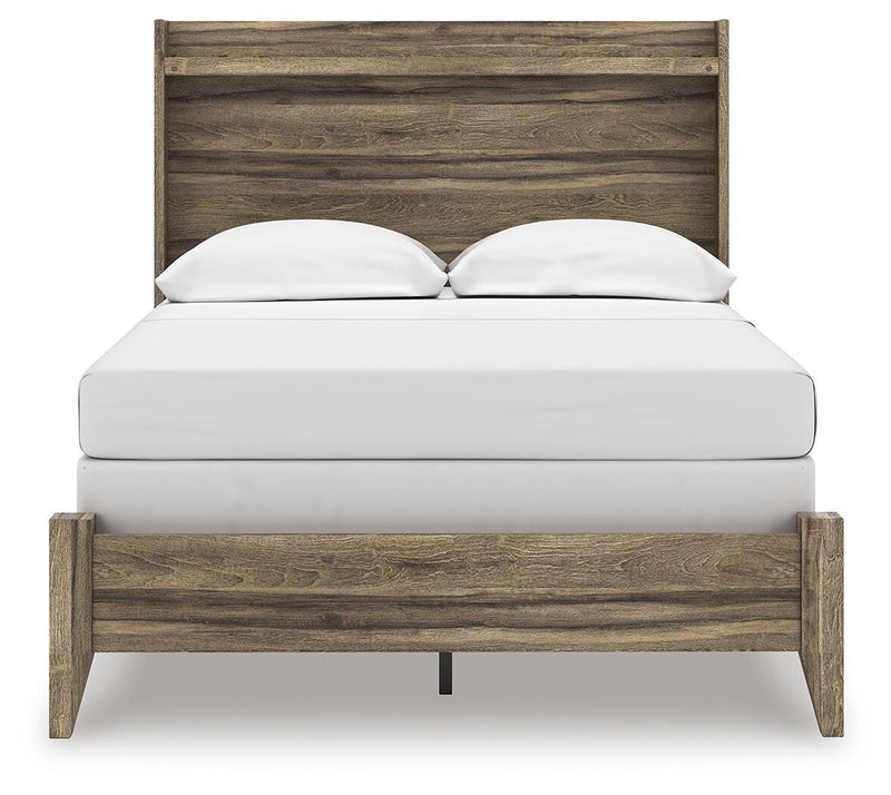 Elbrim Full Panel Bed, Dresser and Mirror - PCB2005B9