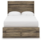 Elbrim Full Panel Storage Bed, Dresser and Mirror - PCB2005B11