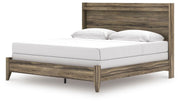 Elbrim King Panel Bed, Dresser, Mirror and 2 Nightstands - PCB2005B29