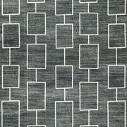 Elderland Black/Gray Washable 5' x 7' Area Rug - R407402