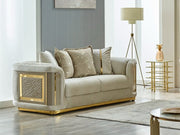 Elegance 78" Wide Square Arm Loveseat - Loveseat