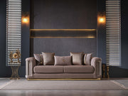 Elegance 93" Wide Square Arm Sofa - Sofas
