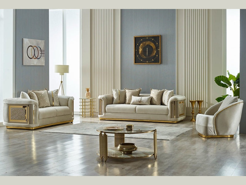 Elegance 93" Wide Square Arm Sofa - Sofas