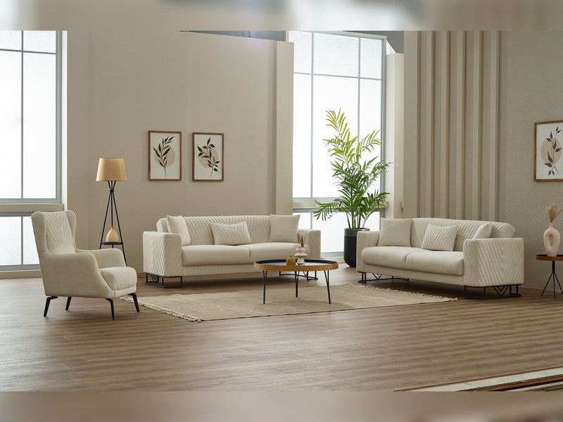 Elegance Chair in Beige - 200-SIM-ELE-GIRNE03-B