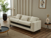 Elegance Convertible Sofa in Beige - 200-SIM-ELE-GIRNE03-3
