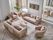 Elegance San Chair in Beige - 200-SAN-ELE-BEI-B