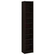 Eliam 71-inch 8-shelf Bookcase Cappuccino - 800285