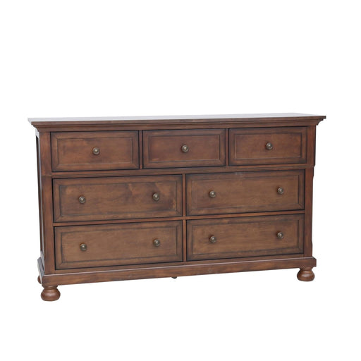 Eliana - 7 Drawers Brown Dresser - B215-D