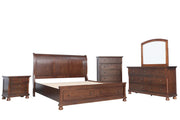 Eliana - 7 Drawers Brown Dresser - B215-D