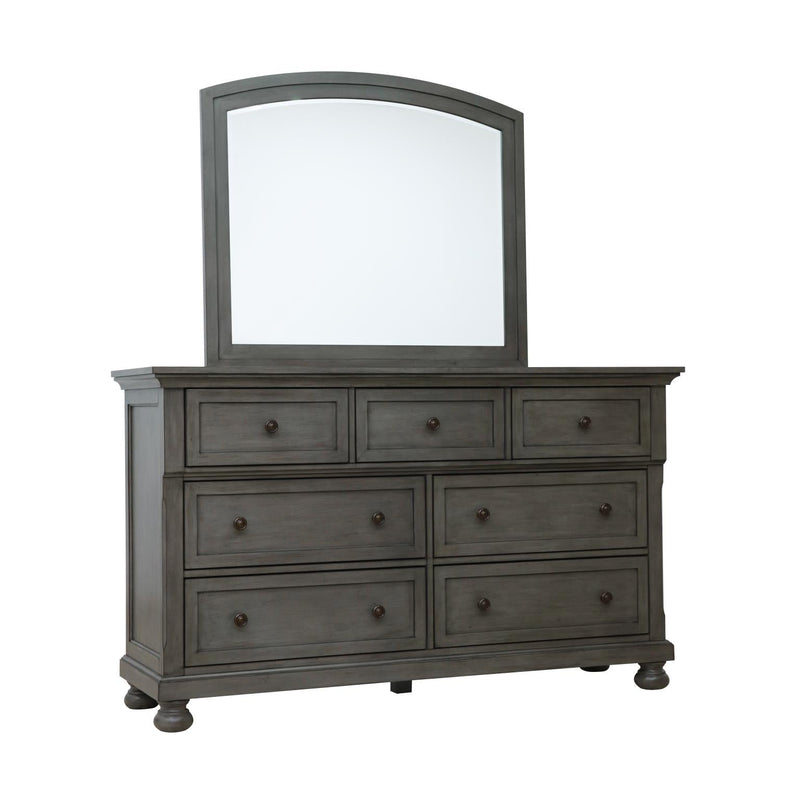 Eliana - Gray Dresser and Mirror - B216-DM