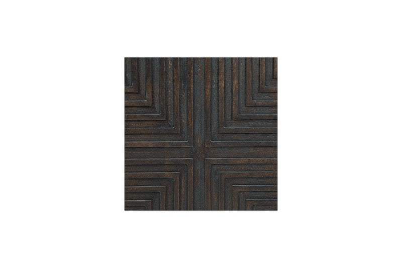 Elinmore Brown/Gold Finish Accent Cabinet - Lara FurnitureCabinet
