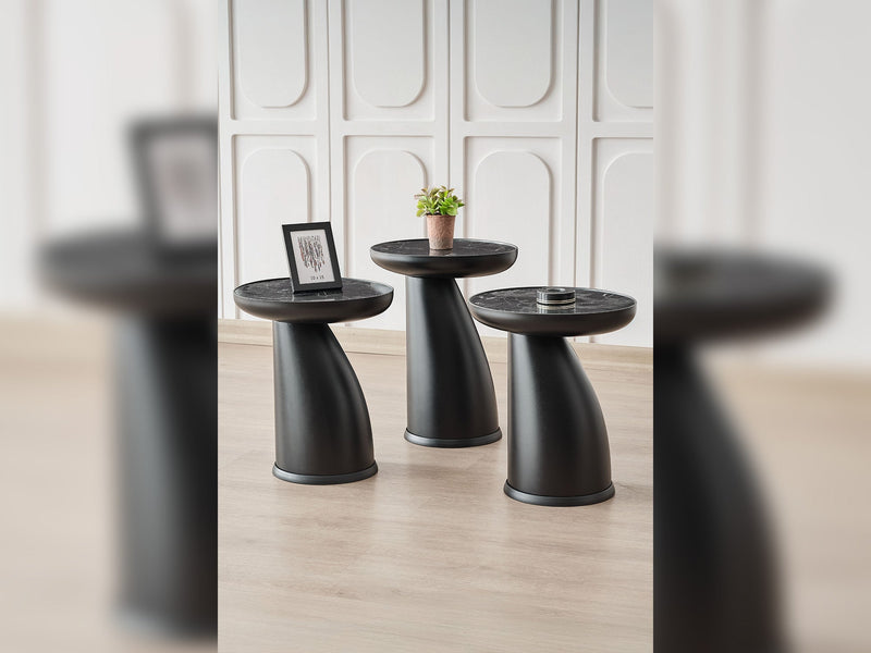 Elips Coffee Table in Black Marble - 200-ALT-ELI-CT-BLA-MAR