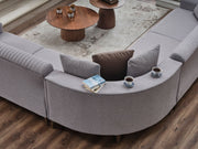 Elit Sectional Sofa in Cream - 200-SER-ELI-SOFT12-S