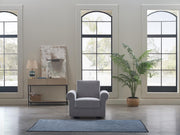 Elita S Love Seat (Koopsi Light Gray) - Lara FurnitureLoveseat