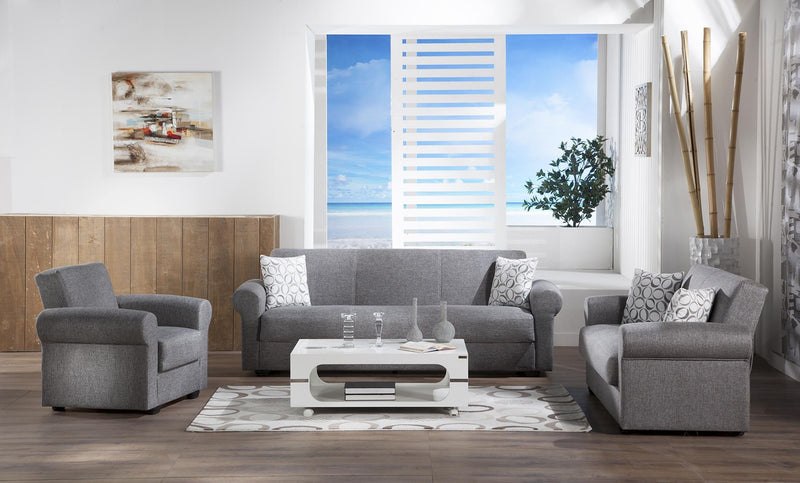 Elita S Sleeper (Diego Gray) Living Room Set - Lara FurnitureLiving Room Set
