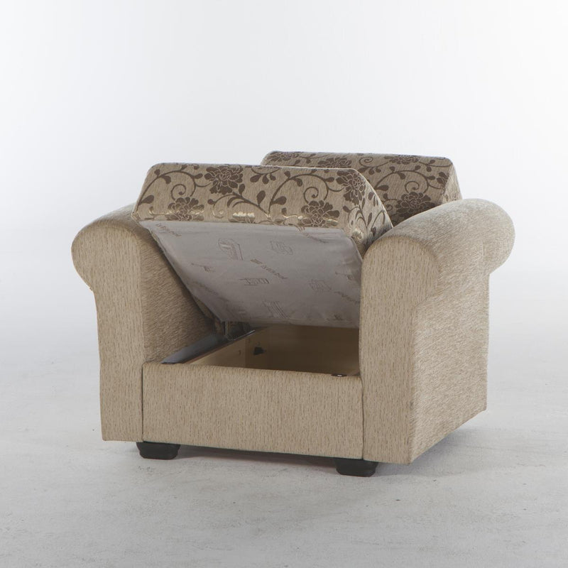 Elita S Sleeper (Yasemin Beige) Living Room Set - Lara FurnitureLiving Room Set