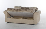 Elita S Sleeper (Yasemin Beige) Living Room Set - Lara FurnitureLiving Room Set