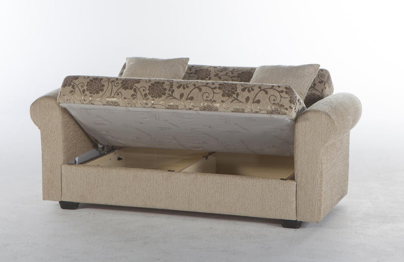 Elita S Sleeper (Yasemin Beige) Living Room Set - Lara FurnitureLiving Room Set