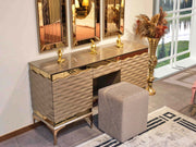 Elite Bedroom (Queen Frame With Headboard & Dresser & 2 Nightstand With Back ) - 120-ELI-SET