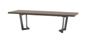 Elite Dining Table Brown Silver Birch - Lara FurnitureDining Table