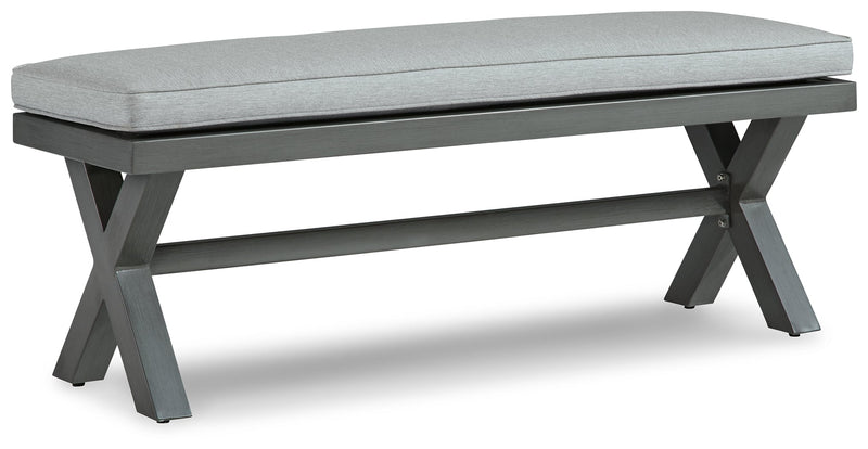Elite Park Outdoor Bench with Cushion - P518-600 - Lara Furniture