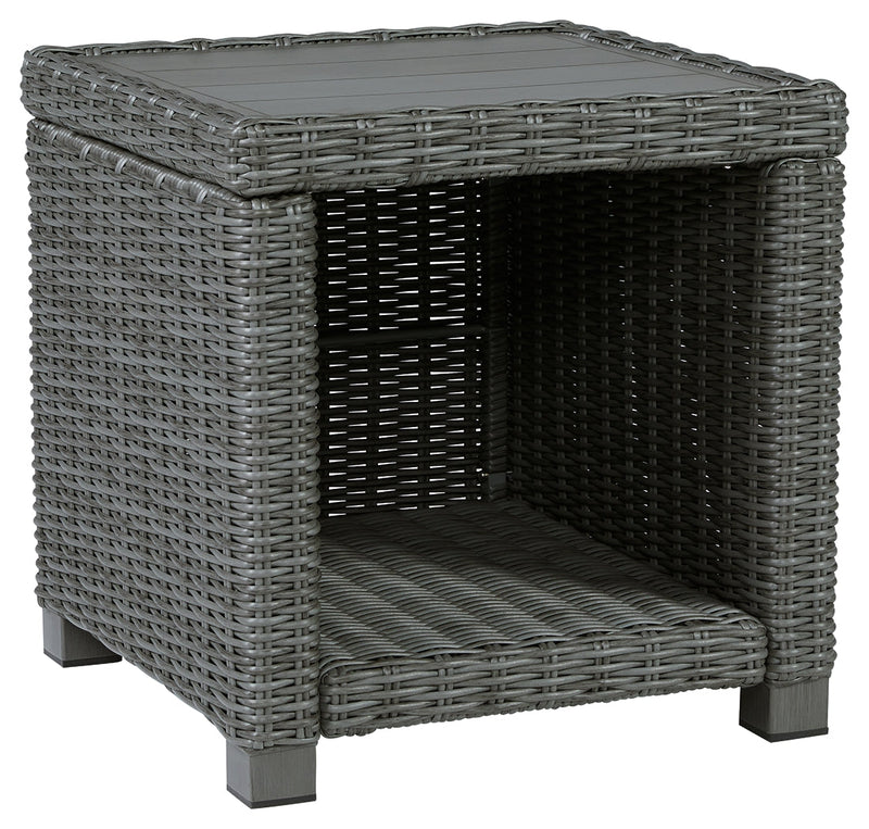 Elite Park Outdoor End Table - P518-702 - Lara Furniture