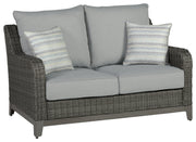 Elite Park Outdoor Loveseat with Cushion - P518-835 - Lara Furniture