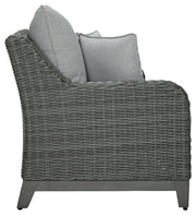 Elite Park Outdoor Loveseat with Cushion - P518-835 - Lara Furniture