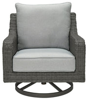 Elite Park Outdoor Swivel Lounge with Cushion - P518-821 - Lara Furniture