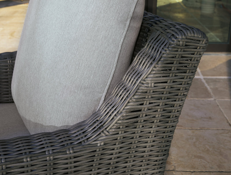 Elite Park Outdoor Swivel Lounge with Cushion - P518-821 - Lara Furniture