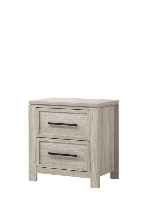 Ella - 2 Drawers Beige Nightstand - B332-N