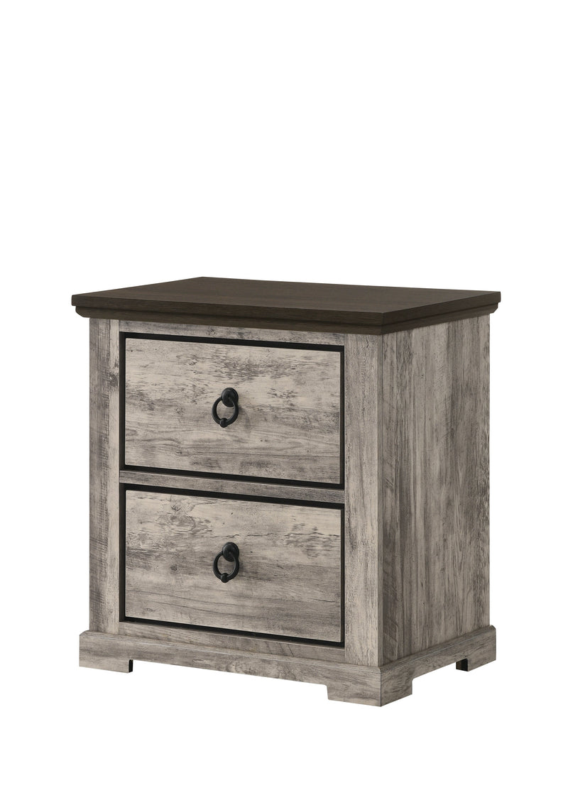 Ella - Mae Rustic Brown Poster Bedroom Set - Lara FurnitureBedroom Set