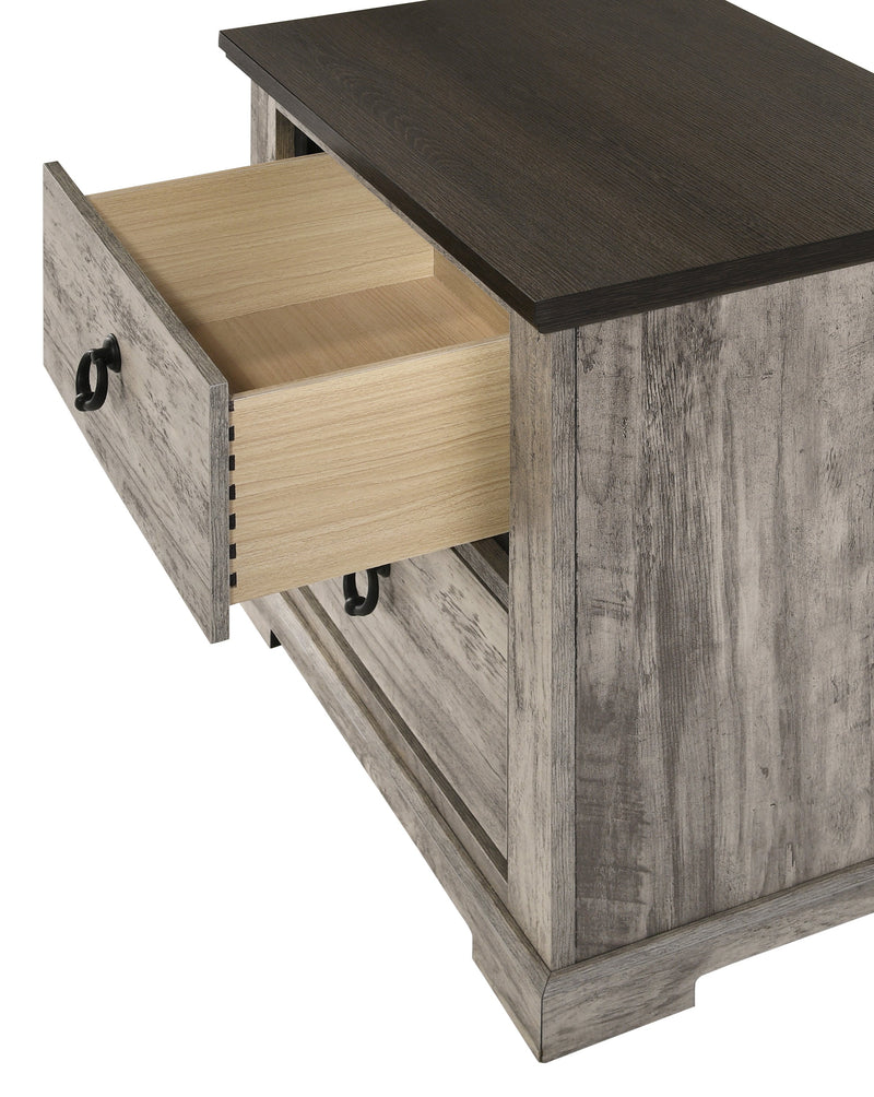 Ella - Mae Rustic Brown Poster Bedroom Set - Lara FurnitureBedroom Set