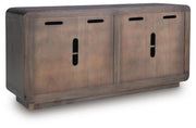Elliston Espresso Brown Accent Cabinet - A4000683