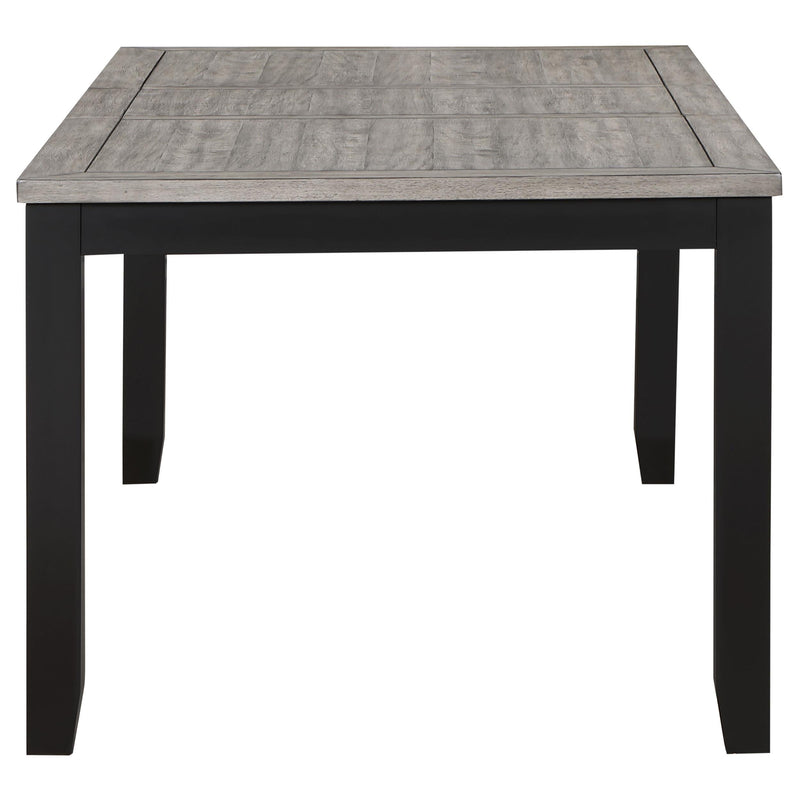 Elodie 5-piece Rectangular Extension Leaf Dining Set Black - 121221-S5
