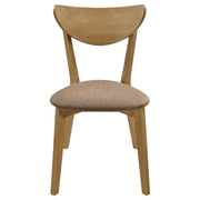 Elowen Wood Dining Side Chair Light Walnut (Set of 2) - 108442