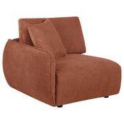 Elysia 6-piece Fabric Upholstered Modular Sectional Sofa Coral - 551891-SET