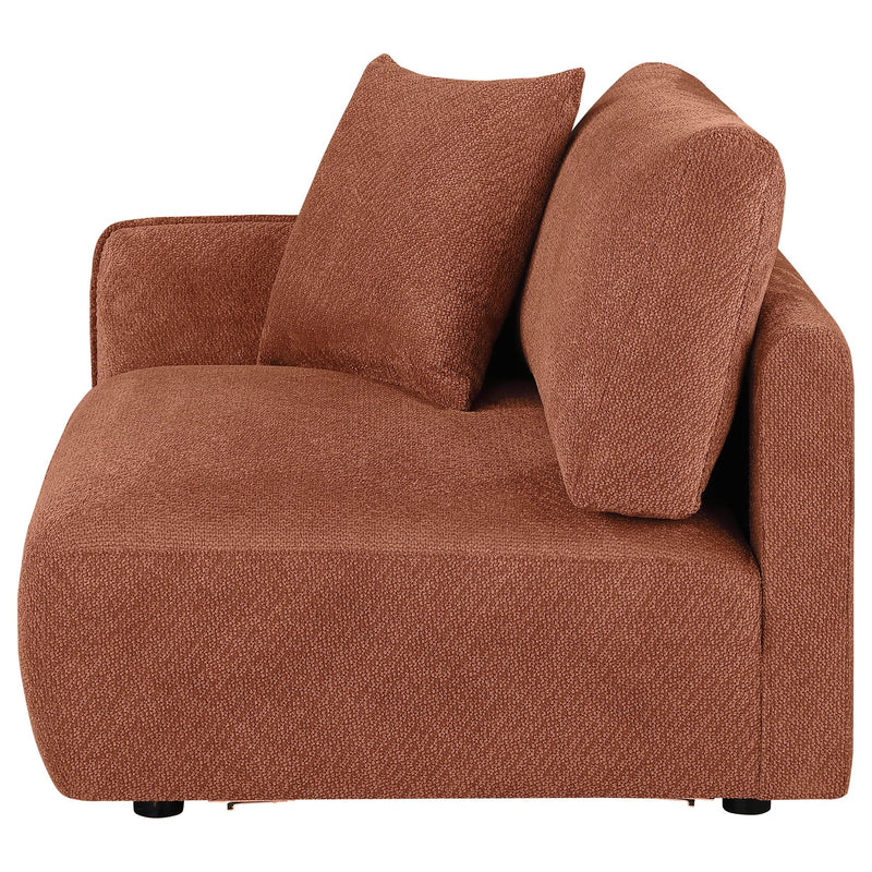 Elysia Fabric Upholstered Modular LAF Chair Coral - 551894LAF