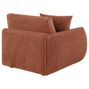 Elysia Fabric Upholstered Modular LAF Chair Coral - 551894LAF