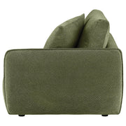 Elysia Fabric Upholstered Modular RAF Chair Green - 551898RAF