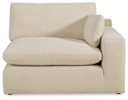 Elyza Linen 2-Piece Sectional with Ottoman from Ashley - Lara Furniture