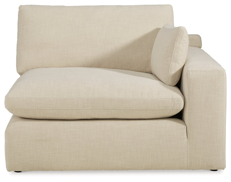Elyza Linen 2-Piece Sectional with Ottoman from Ashley - Lara Furniture