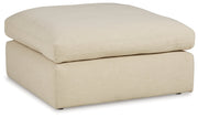 Elyza Linen 2-Piece Sectional with Ottoman from Ashley - Lara Furniture
