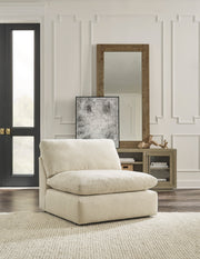 Elyza Linen 10 - Piece RAF Chaise Sectional - Gate FurnitureSectional
