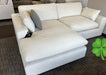 Elyza Linen 2 - Piece LAF Chaise Sectional - Gate FurnitureSectional