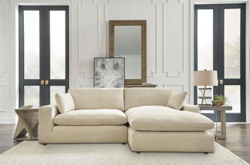 Elyza Linen 2 - Piece RAF Chaise Sectional - Lara FurnitureSectional