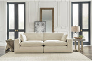 Elyza Linen 2 - Piece Sectional - Lara FurnitureLoveseat