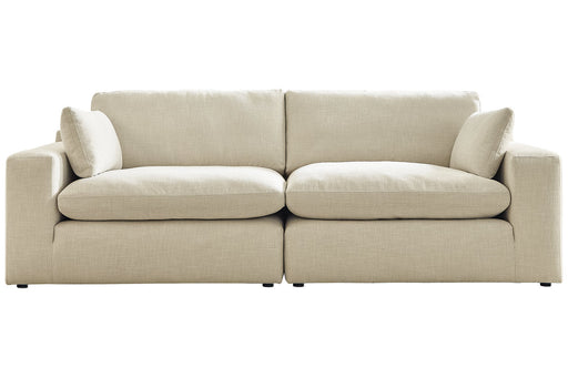 Elyza Linen 2 - Piece Sectional - Gate FurnitureLoveseat