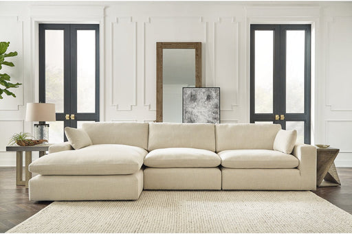 Elyza Linen 3 - Piece LAF Chaise Sectional - Lara FurnitureSectional
