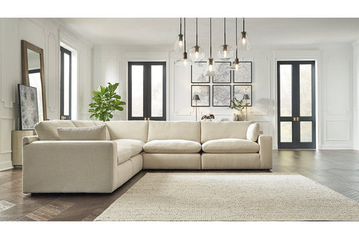 Elyza Linen 5 - Piece Sectional - Lara FurnitureSectional